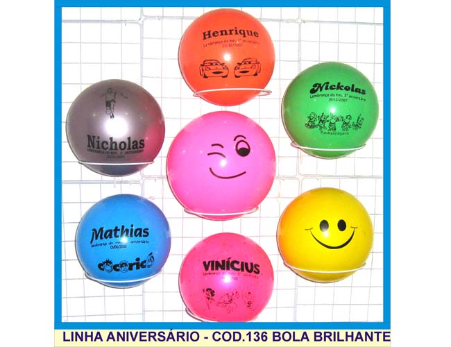 bolas para lembrancinhas de aniversário infantil brindes infantis, Guia de  Brindes