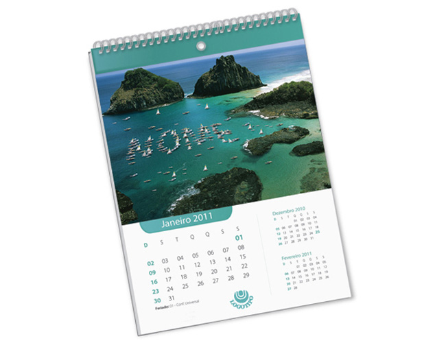 05 - CALENDRIO PAREDE A4 PERSONALIZADO