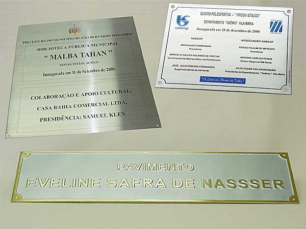 03 - PLACAS DE INAUGURAO